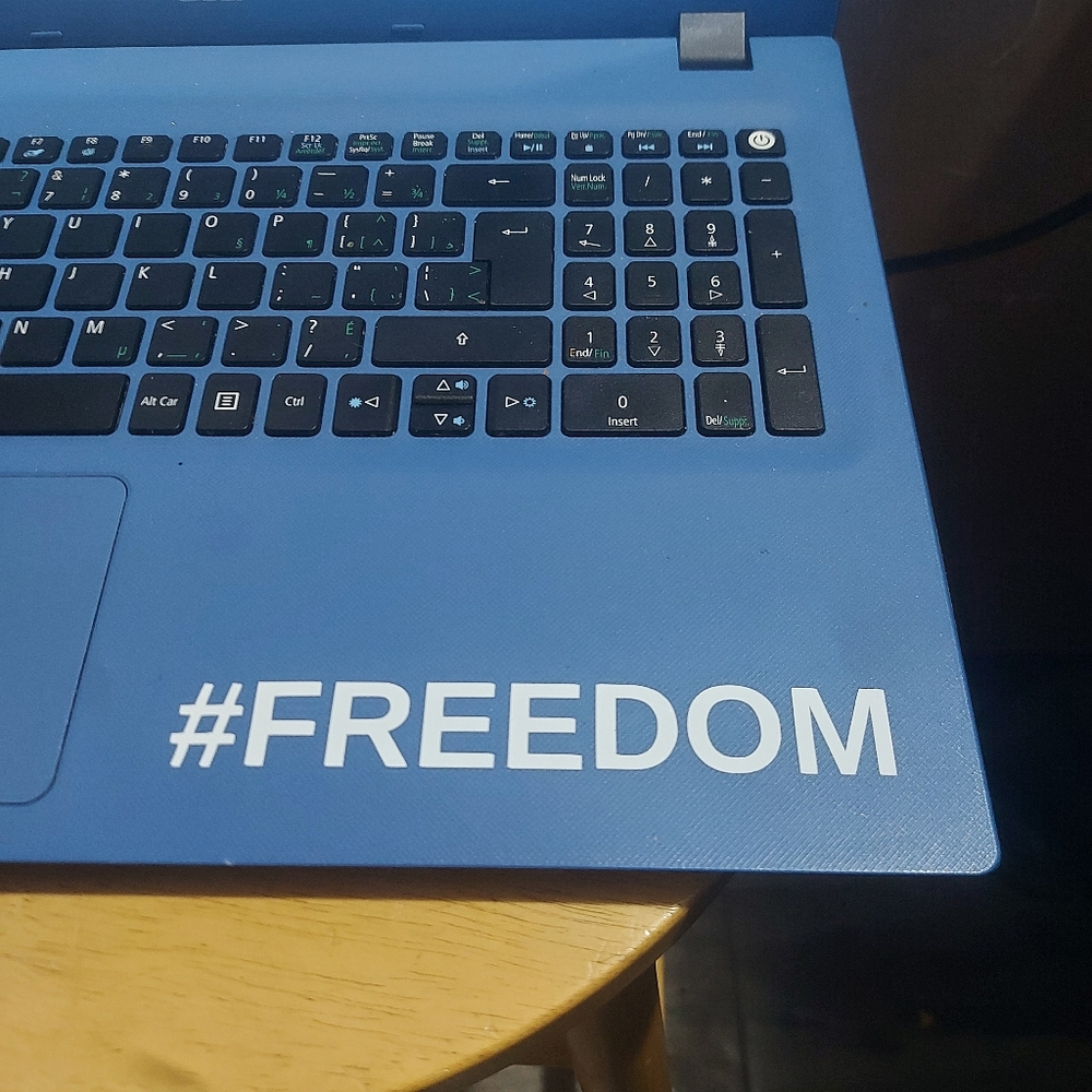 Free #FREEDOM Vinyl Decal With Every Order Buy x3 For $12